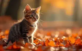 katze sicher herbstgefahren