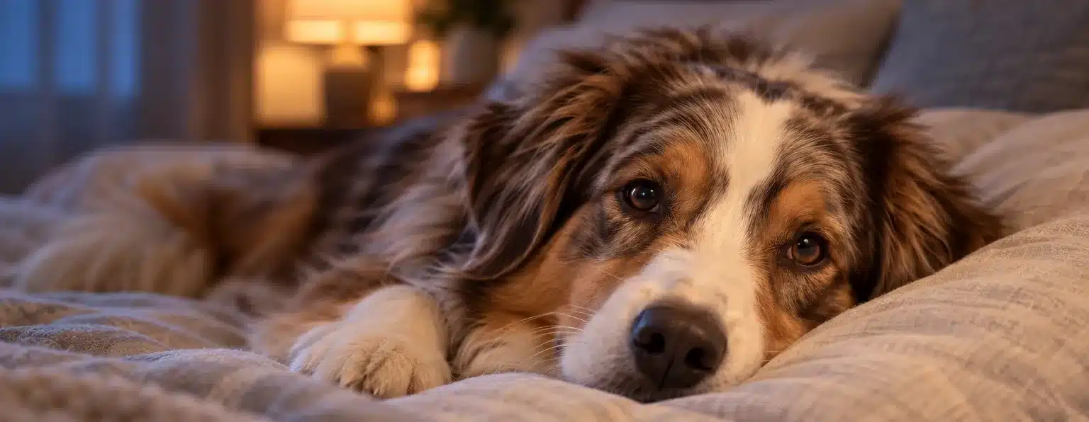 hund-auf-bett hund auf bett